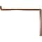 Ekena Millwork Steel Truss Shelf Bracket, Hammered Copper 2"W x 10"D x 7 1/4"H BKTM02X10X07TSHCO - alternate 7